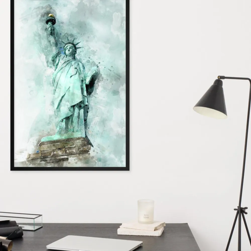 Póster - Estatua de la Libertad Kuratoren von artlia