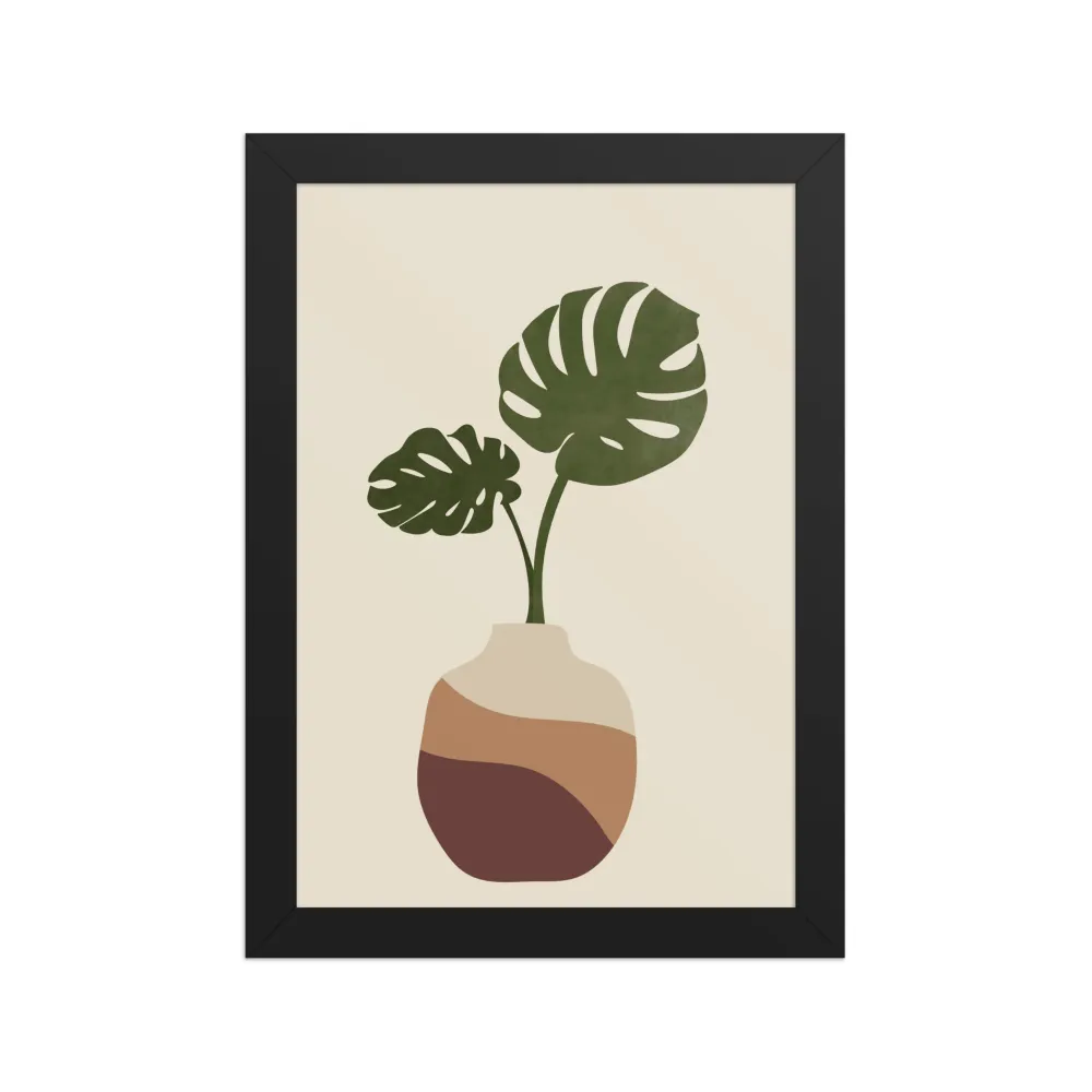 Póster - Jarrón con Palma Kuratoren von artlia