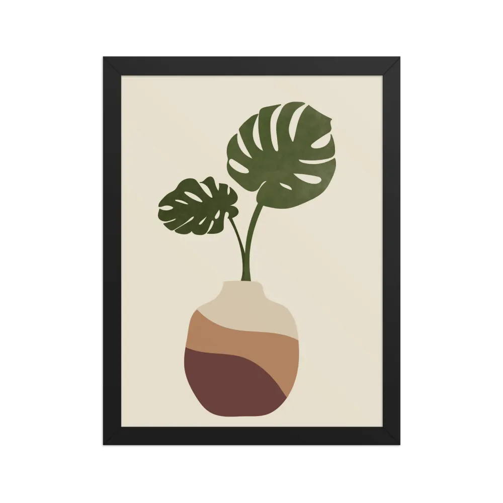 Póster - Jarrón con Palma Kuratoren von artlia