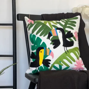 Funda Cojín Tucán La Batea deco