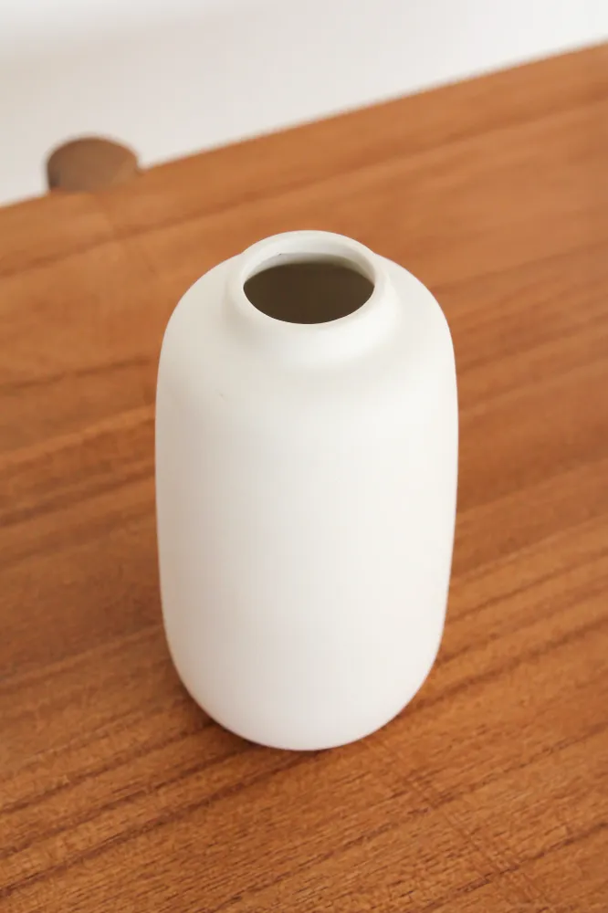 Mini Florero Cerámica Cilíndrico La Batea deco