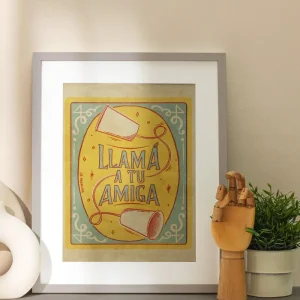 Lámina Llama tu amiga La Mumina