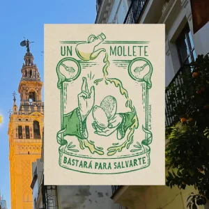 Lámina Un mollete bastará para salvarte La Mumina