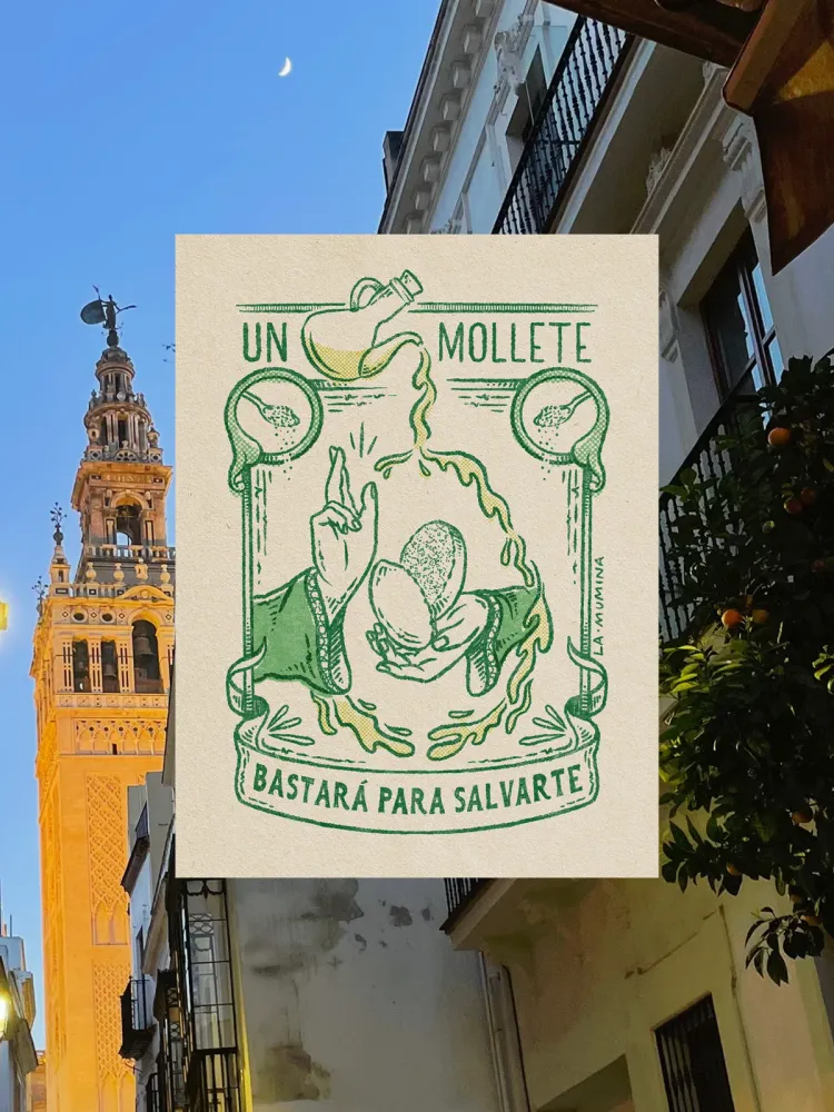 Lámina Un mollete bastará para salvarte La Mumina