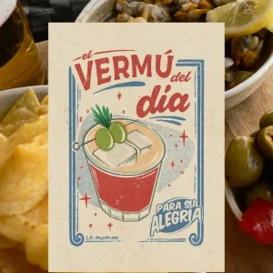 Lámina Vermú del dí para su alegrí La Mumina