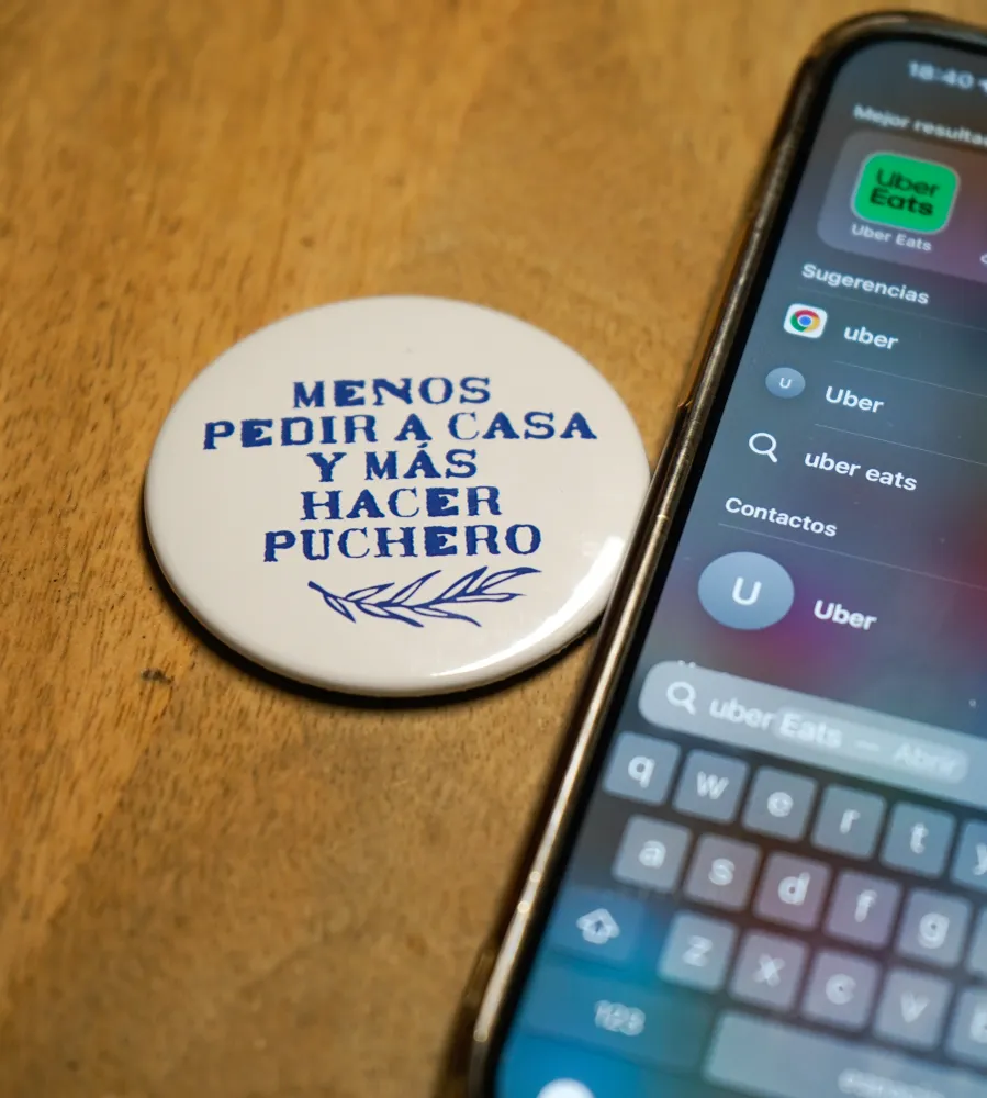Imán Menos pedir casa y más hacer puchero La Tienda de La Vecina