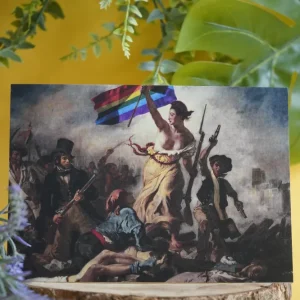 Lámina Bandera orgullo La última croqueta