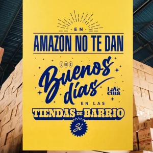 Lámina Buenos días Amazon La Vecina