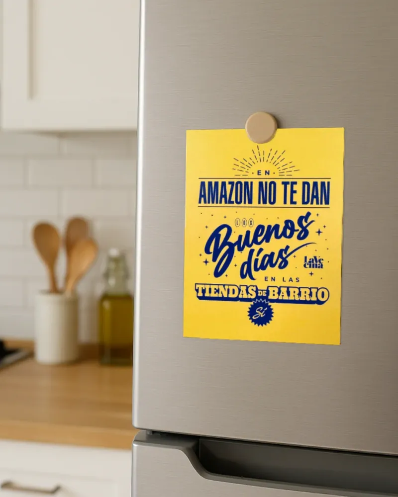 Lámina Buenos días Amazon La Vecina
