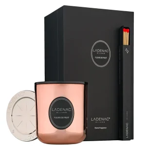 Senses - Vela Flor de Fruta Dorada en Tarro Grande 200 Ladenac