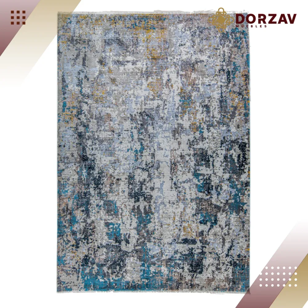 Tapete Decorativo Alaya T2143 Gris / Crema – Abstracto · Interior 60x90cm LAVIN