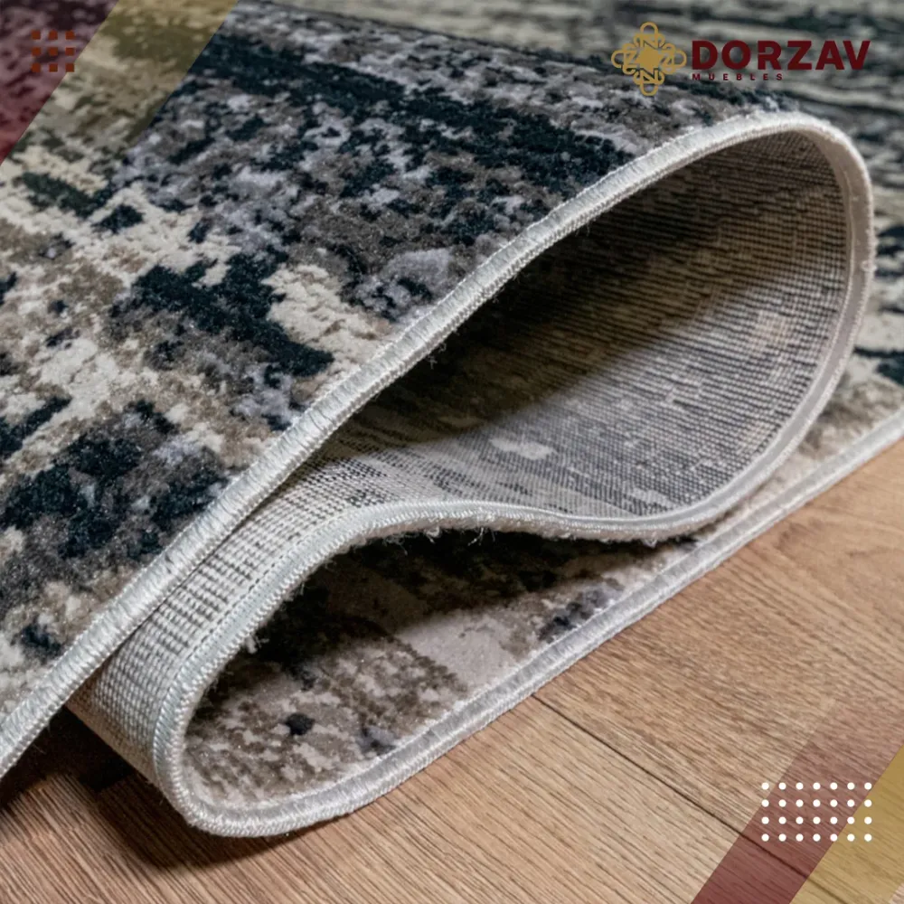 Tapete Decorativo Alaya T2148 Gris / Crema – Abstracto · Interior 240x330cm LAVIN