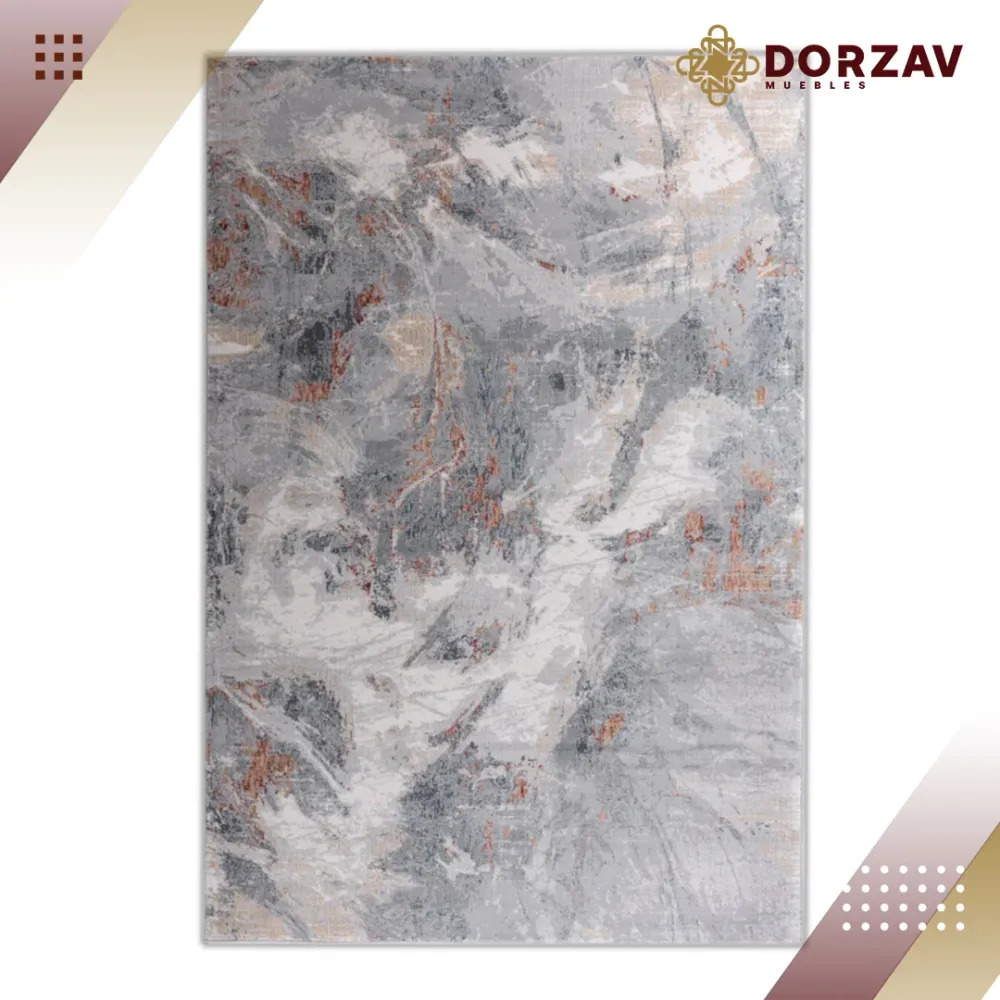 Tapete Decorativo Berna U3014 Gris / Gris – Abstracto · Interior 240x330cm LAVIN