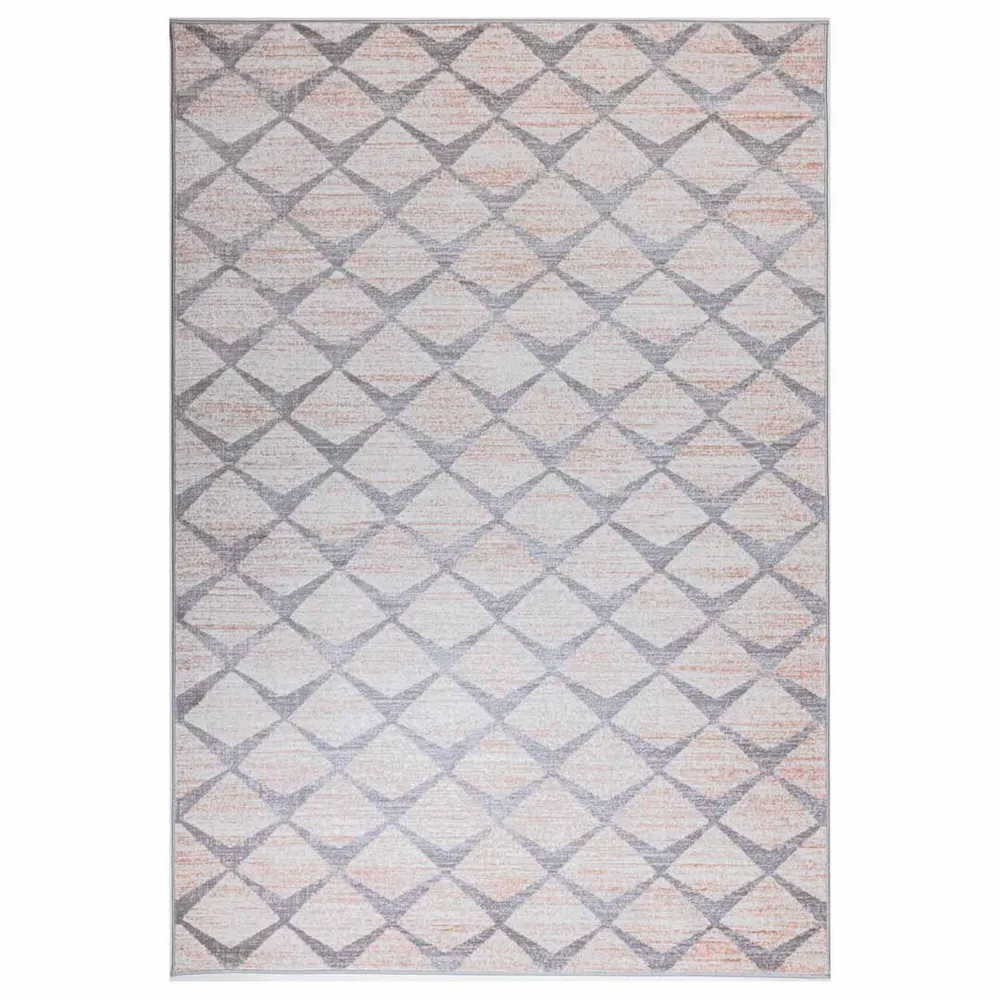 Tapete Decorativo Betsi U5035 Crema / Gris – Geométrico · Interior 60x90cm LAVIN
