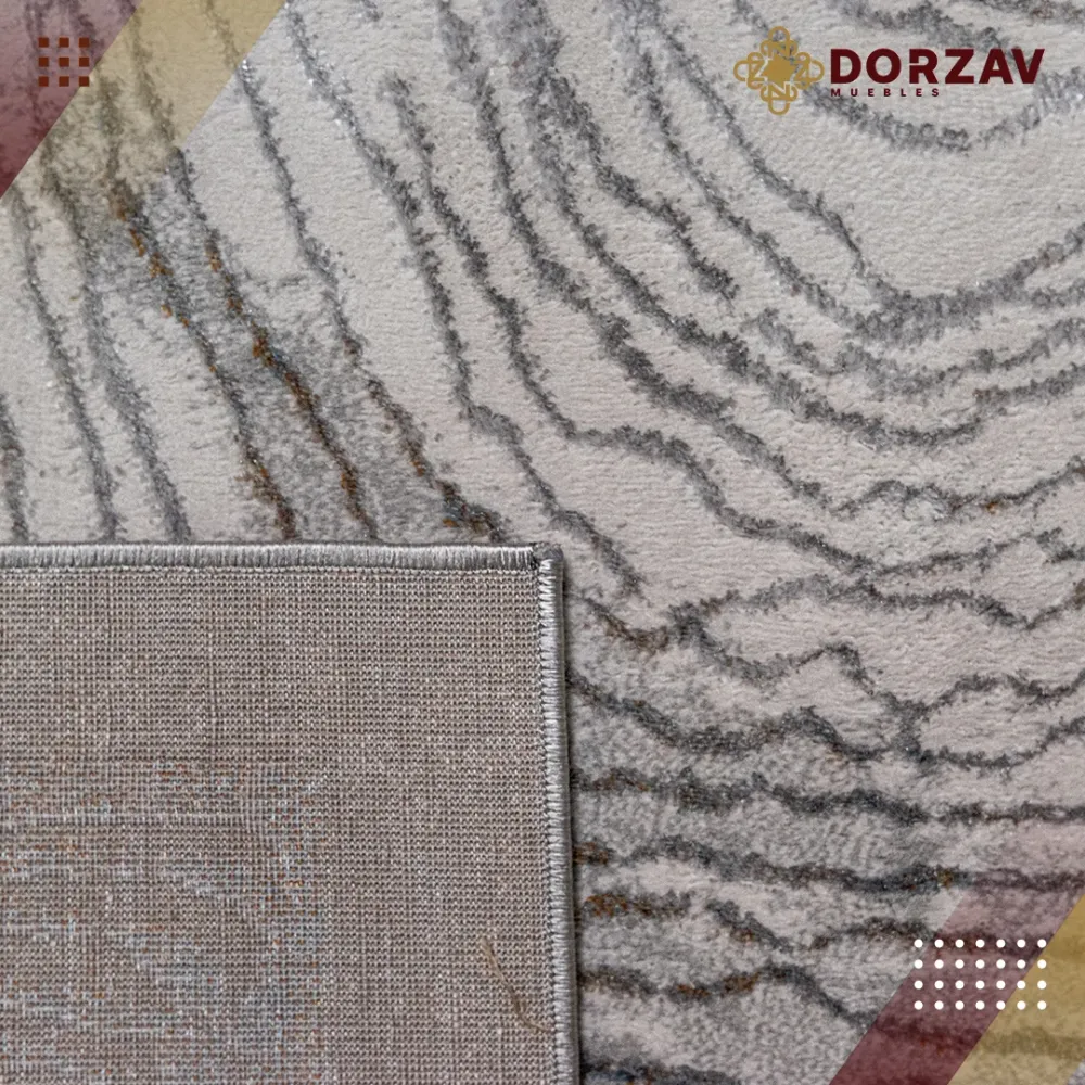 Tapete Decorativo Darica T2131 Plata – Abstracto · Interior 60x90cm LAVIN
