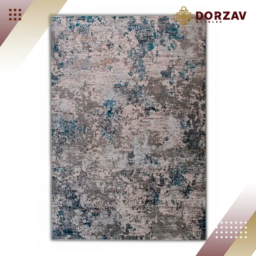 Tapete Decorativo Darica T2162 Gris Turquesa Rosa – Abstracto · Interior 60x90cm LAVIN