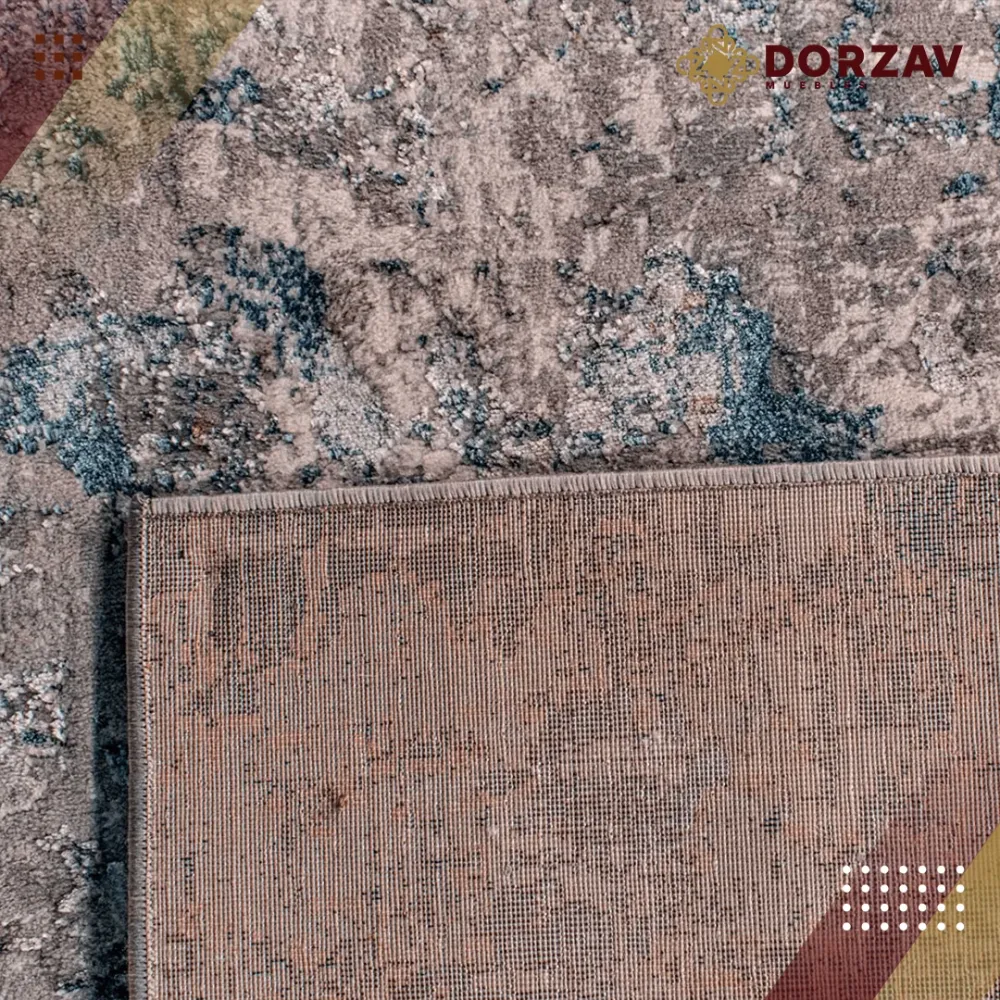 Tapete Decorativo Darica T2162 Gris Turquesa Rosa – Abstracto · Interior 60x90cm LAVIN