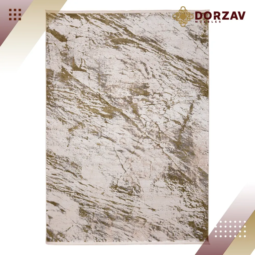 Tapete Decorativo Duomo T2278 Gris / Verde – Abstracto · Interior 160x230cm LAVIN