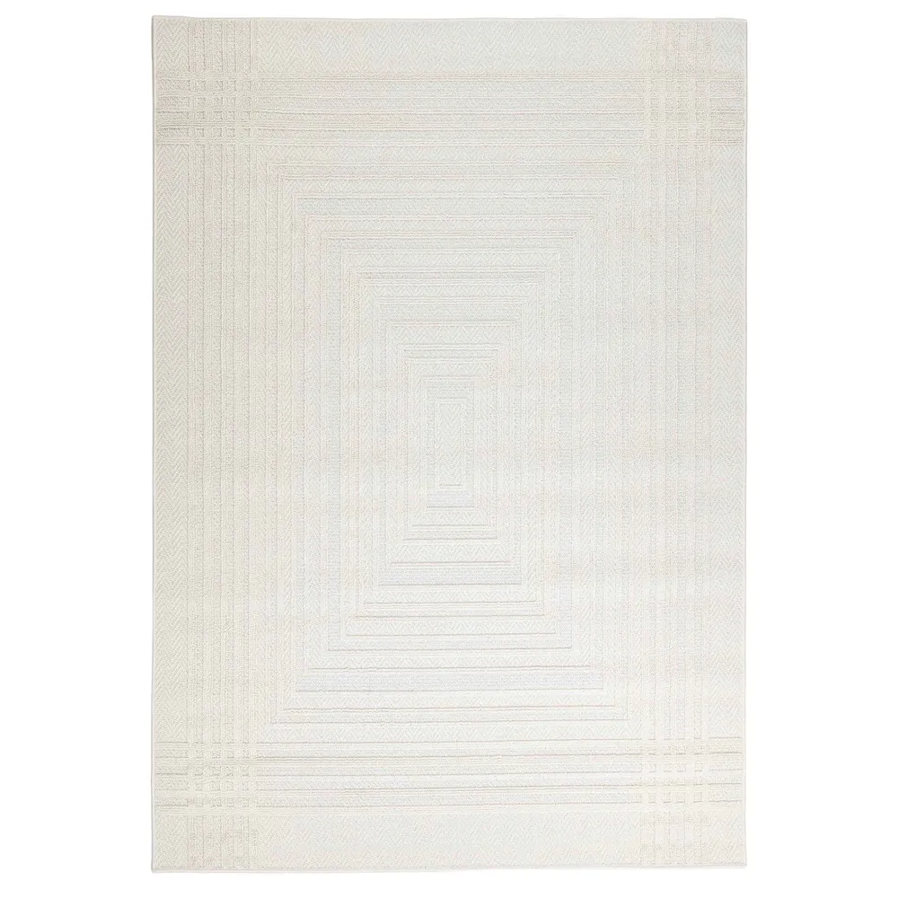 Tapete Decorativo Forza T2366 Crema – Geométrico · Exterior 160x230cm LAVIN