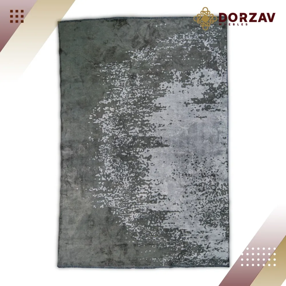 Tapete Decorativo Kabala T8015 Gris / Verde – Abstracto · Interior 60x90cm LAVIN