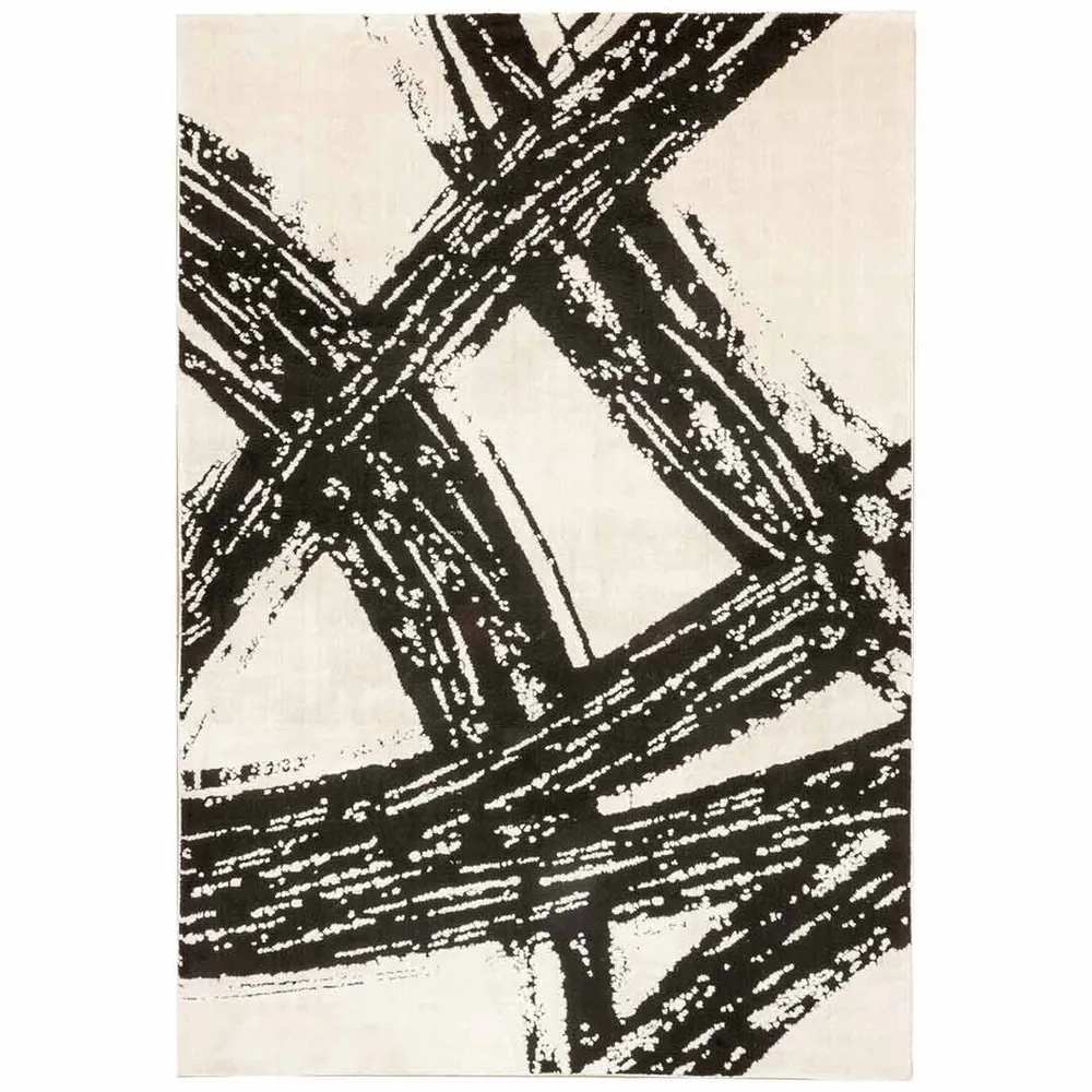 Tapete Decorativo Optika T9044 Crema / Negro – Abstracto · Interior 60x90cm LAVIN