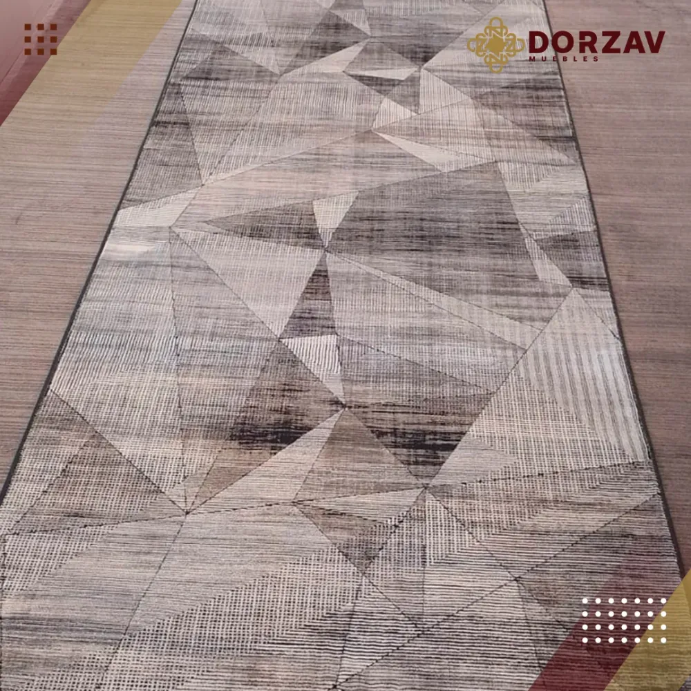Tapete Decorativo Scala T2240 Gris / Gris – Geométrico · Interior 160x230cm LAVIN