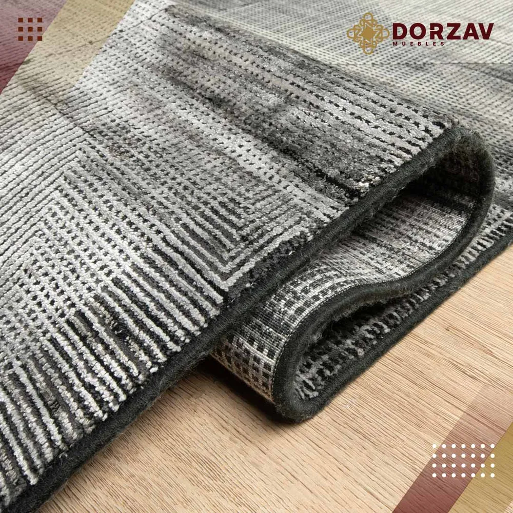 Tapete Decorativo Scala T2240 Gris / Gris – Geométrico · Interior 160x230cm LAVIN