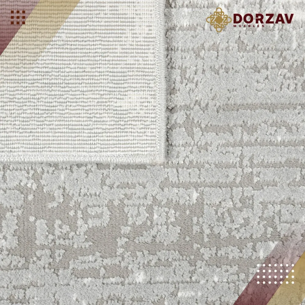 Tapete Decorativo Yasar U2051 Gris / Gris – Abstracto · Interior 60x90cm LAVIN