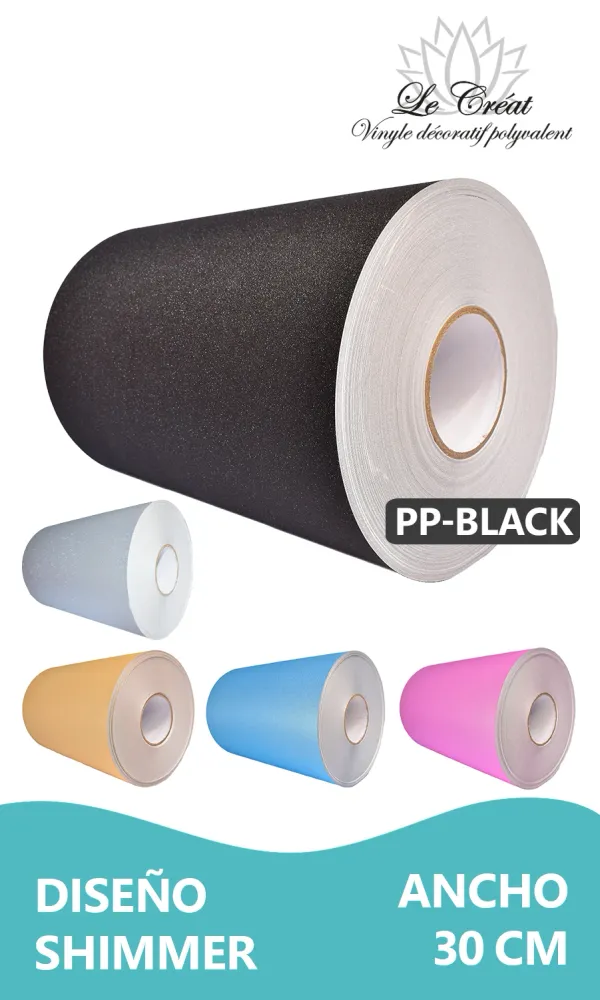 Vinilo decorativo 30 cm Ancho Shimmer Pp Le Creat