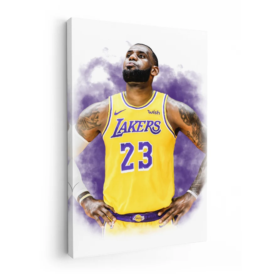 LeBron James 23 Poster