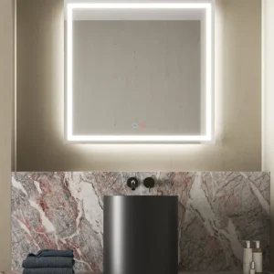 Espejo de baño Led Cuadrado HOLANDA de Ledimex