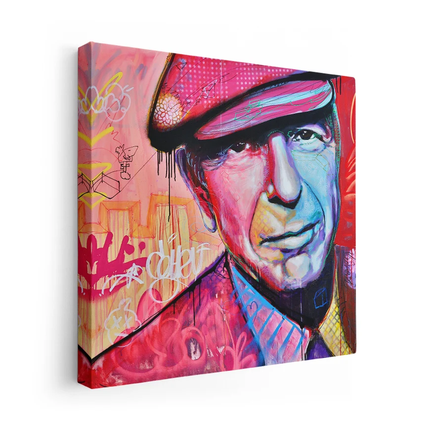 Leonard Cohen Poster