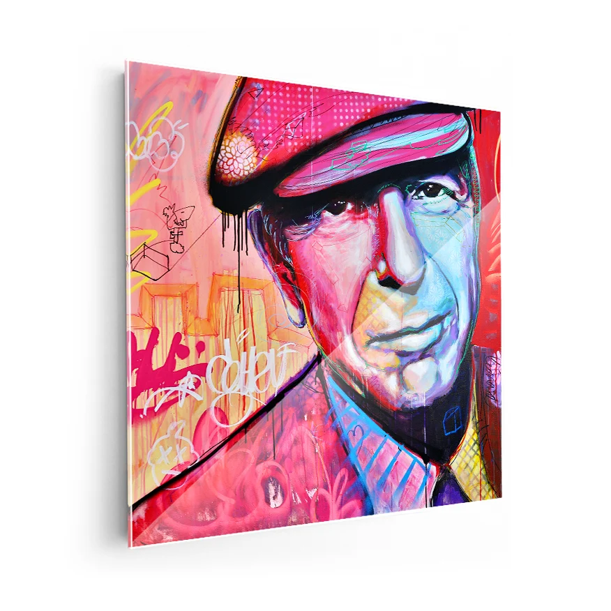 Leonard Cohen Poster