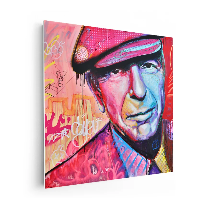 Leonard Cohen Poster