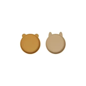 Plato infantil irrompible Olivia - Golden Caramel Oat Mix Les Archives - Liewood