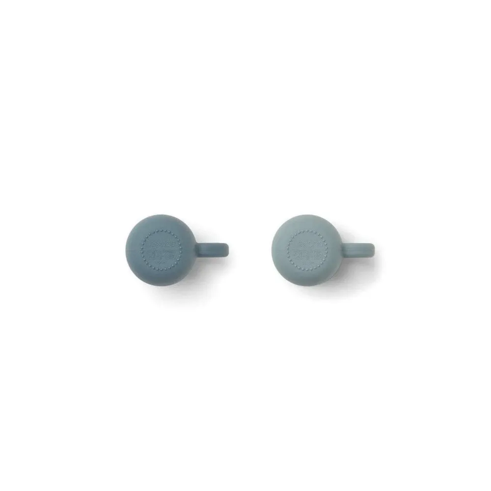 Vaso Infantil Sostenible - Pack de 2 Merce - Mix Azul Les Archives - Liewood