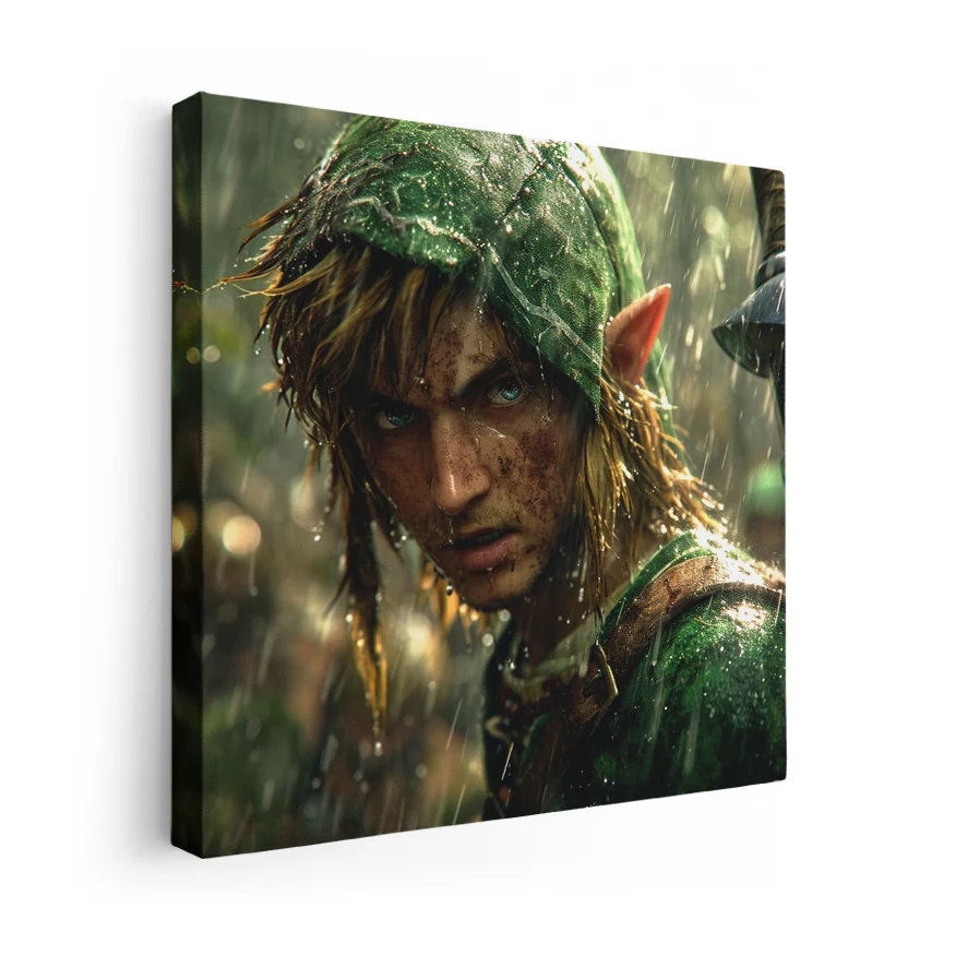 Link En Lluvia Poster