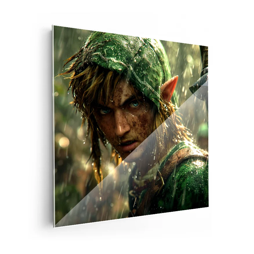Link En Lluvia Poster