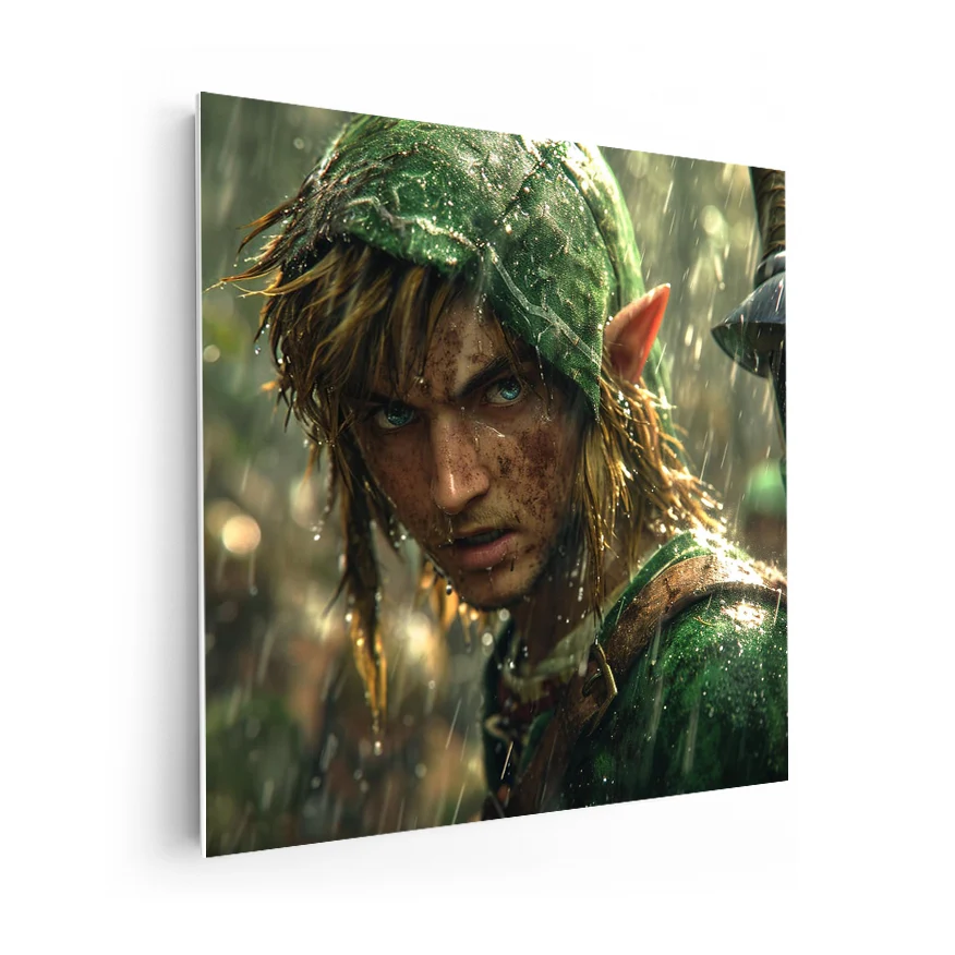 Link En Lluvia Poster