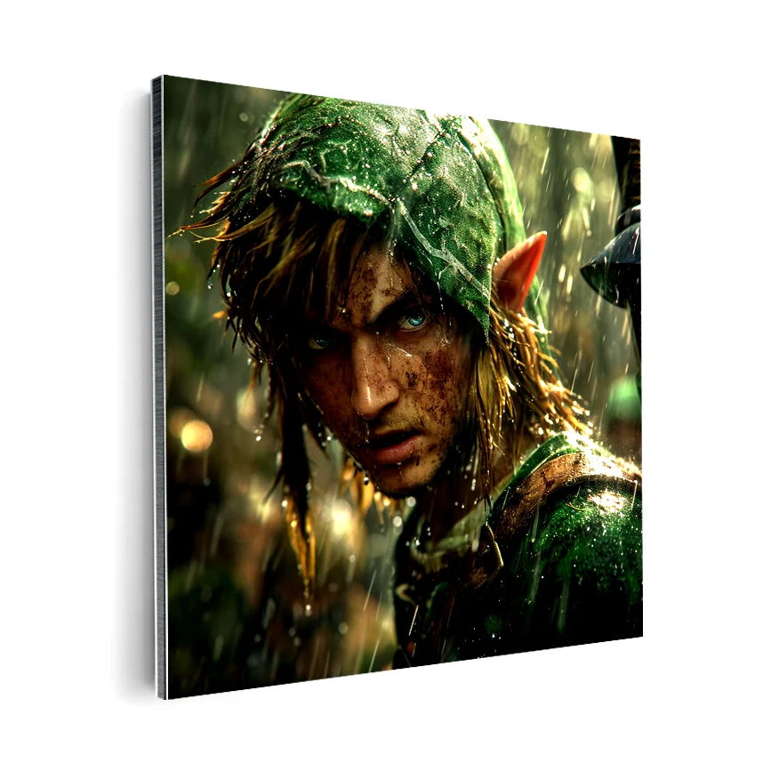 Link En Lluvia Poster