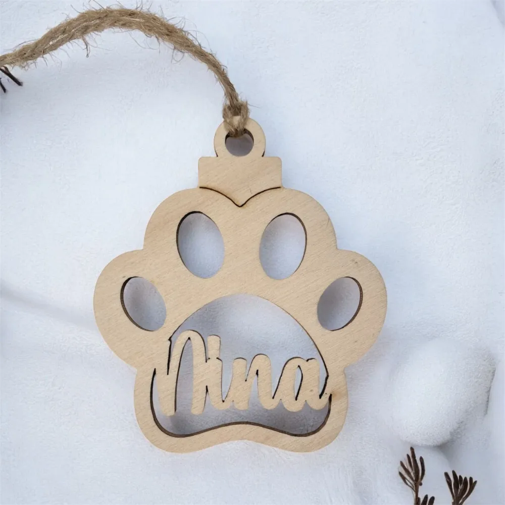 BOLA HUELLA PERRO MADERA CLARITA LITTLE DREAMS