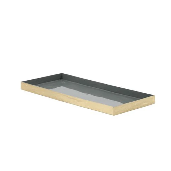 Bandeja decorativa Materia Gris LL