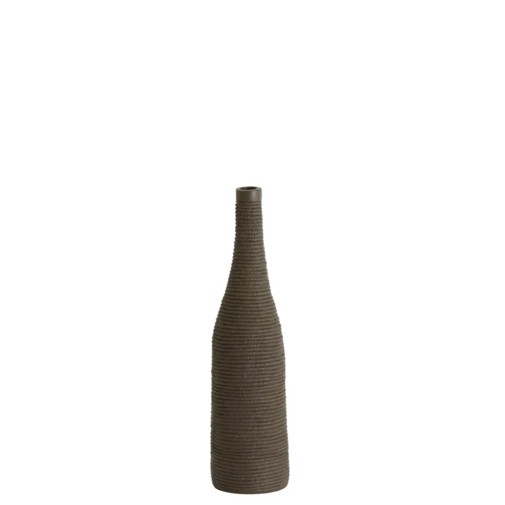 Jarrón Pointelle Tall Negro
