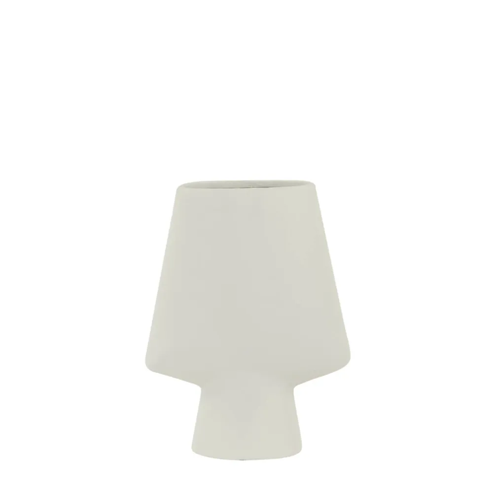 Vasija Yes cerámica 30 cm Blanco LL