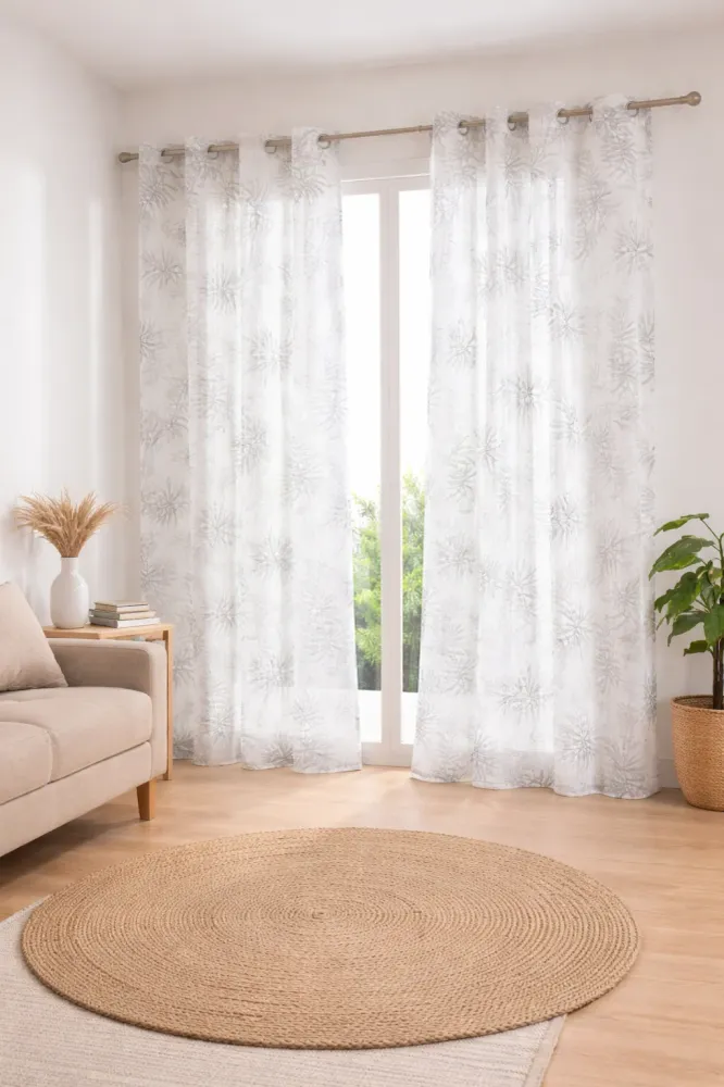 Cortina Sandel Gris Llar Textil