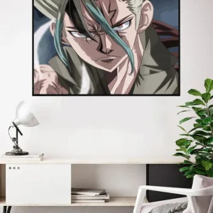 Lámina Angry Senku Estucado