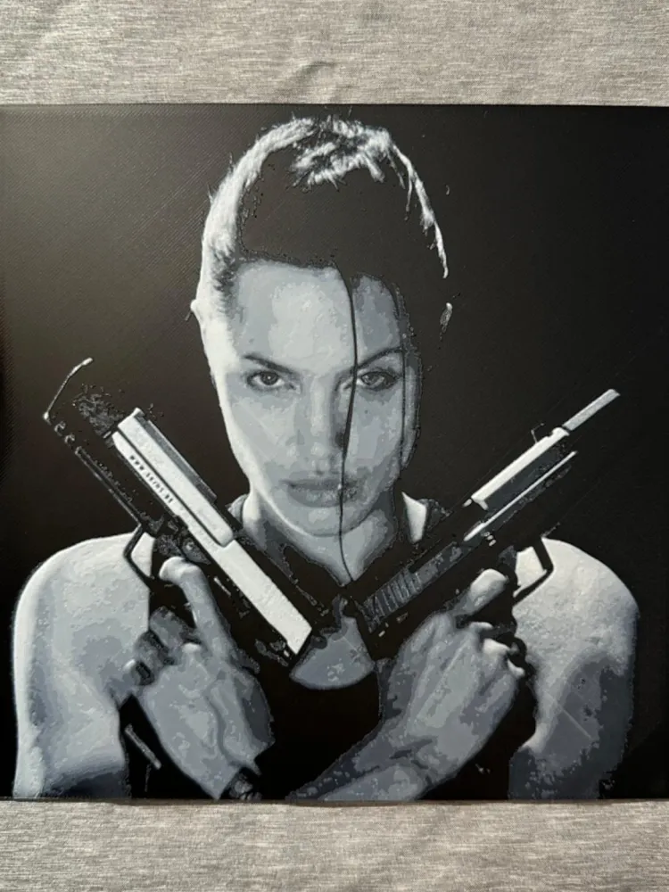 Lámina decorativa película de acción
