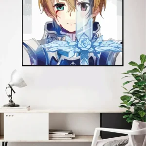 Lámina Eugeo y Kirito Estucado