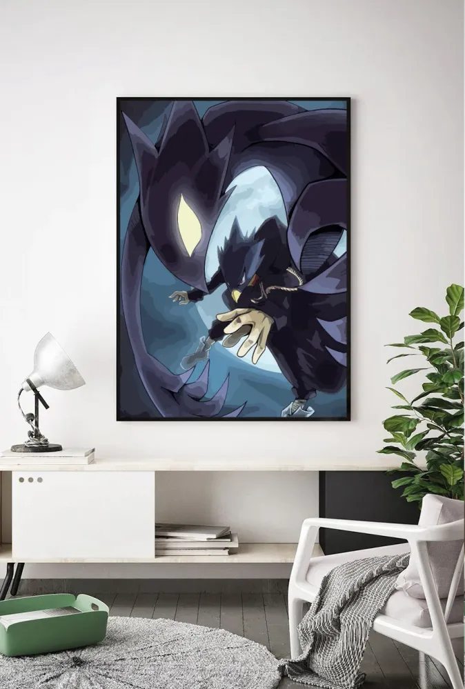 Lámina Fumikage Tokoyami Estucado