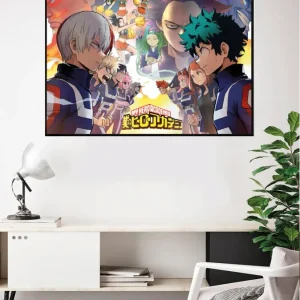 Lámina My Hero Academia Estucado